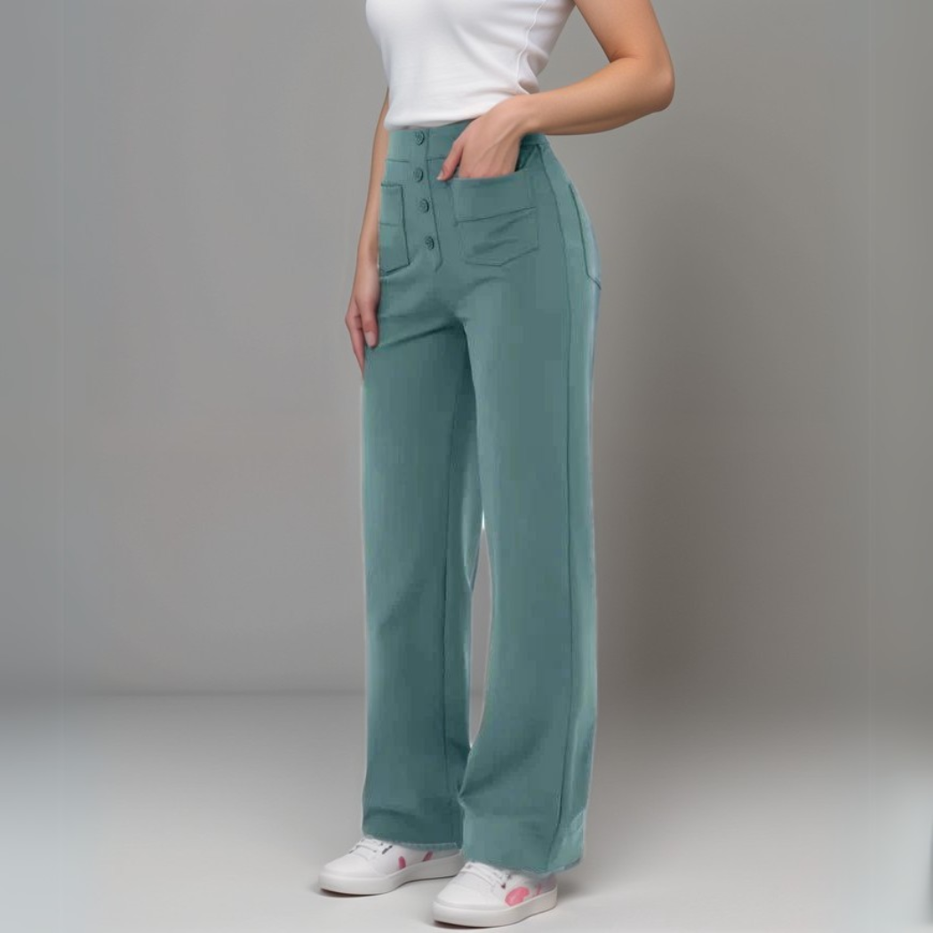 Saundra - Trendy Hohe Taille Sculpt Hose | 1+1 Gratis